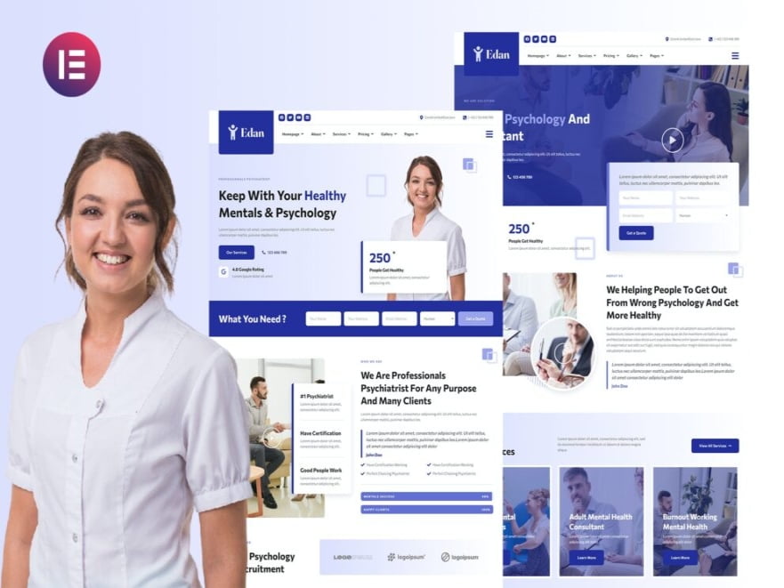 Theme Edan Human Psychology Consultant Elementor Template Kit Theme Edan Human Psychology Consultant Elementor Template Kit
