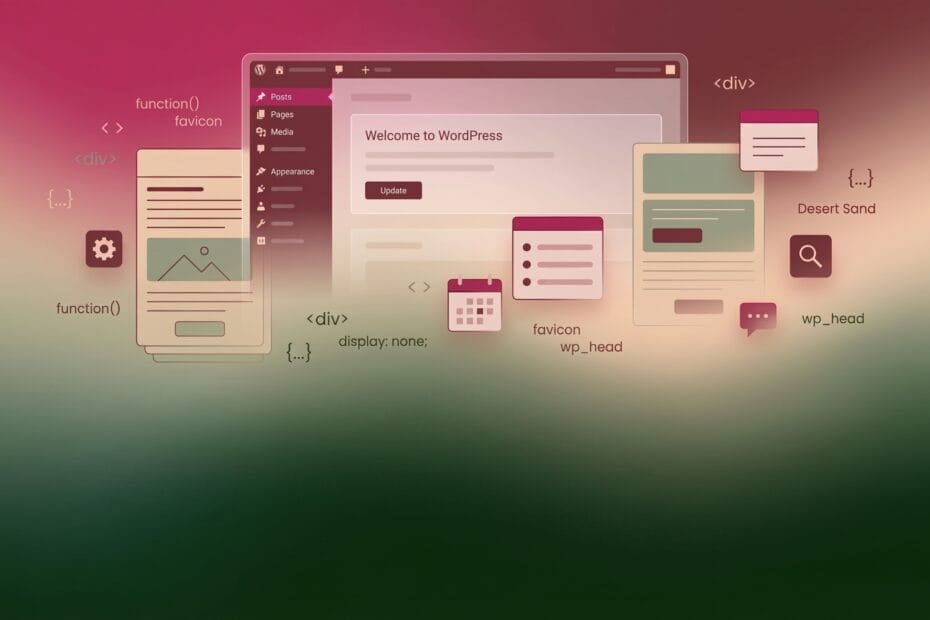 Wie entfernt man das WordPress-Icon aus dem Browser-Tab?