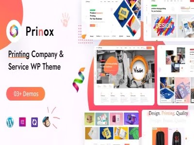 Theme Prinox Printing Services WordPress Theme Theme Prinox Printing Services WordPress Theme