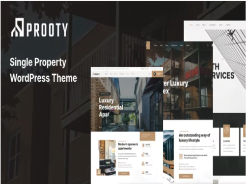 Theme Prooty Single Property WordPress Theme Theme Prooty Single Property WordPress Theme