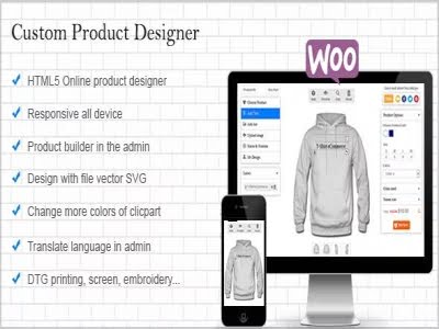 Plugin WooCommerce Custom Product Designer Plugin WooCommerce Custom Product Designer