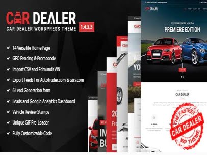 Theme Car Dealer The Best Car Dealer Automotive Responsive WP Theme