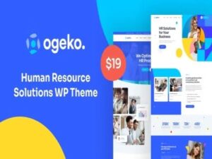 Theme Ogeko Human Resource Solutions WordPress Theme