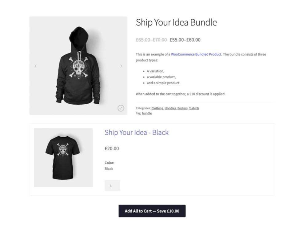 Plugin Iconic WooCommerce Bundled Products