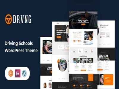 Theme DRVNG Driving School WordPress Theme Theme DRVNG Driving School WordPress Theme