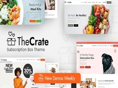 Theme TheCrate WooCommerce Subscription Box Theme Theme TheCrate WooCommerce Subscription Box Theme
