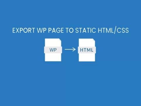Plugin Export WP Pages to Static HTML CSS Pro