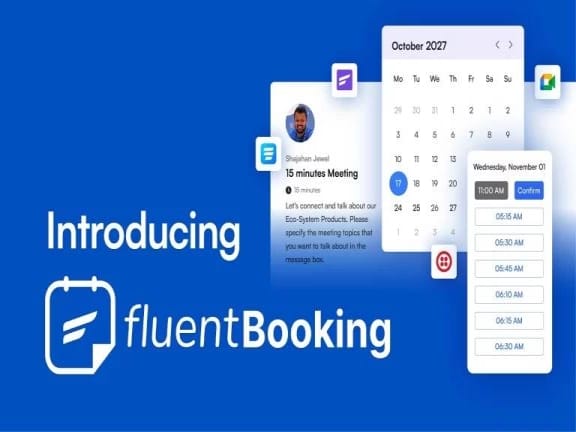 Plugin Fluent Booking Pro WordPress Plugin Fluent Booking Pro WordPress