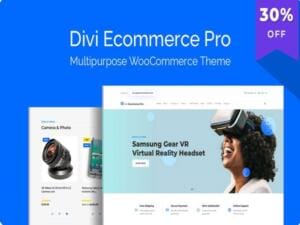 Theme Divi Ecommerce Pro