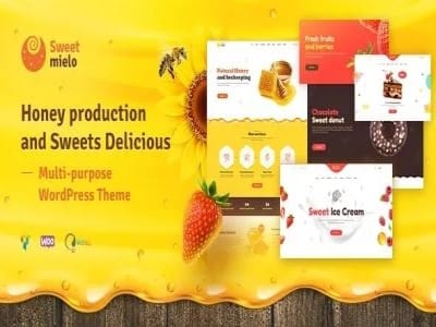 Theme SweetMielo Honey Production and Sweets Delicious WordPress Theme Theme SweetMielo Honey Production and Sweets Delicious WordPress Theme
