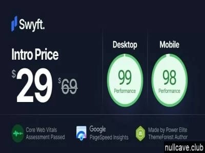 Theme Swyft PageSpeed Optimized WordPress Blog Theme Theme Swyft PageSpeed Optimized WordPress Blog Theme
