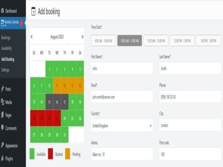 Plugin WP Booking Calendar Plugin WP Booking Calendar