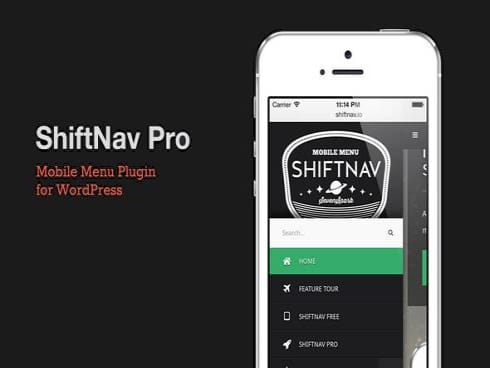 Plugin ShiftNav Pro Responsive Mobile Menu Plugin ShiftNav Pro Responsive Mobile Menu