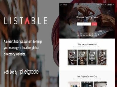 Theme Listable A Friendly Directory WordPress Theme