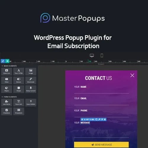 Plugin Master Popups WordPress Popup Plugin for Email Subscription Plugin Master Popups WordPress Popup Plugin for Email Subscription