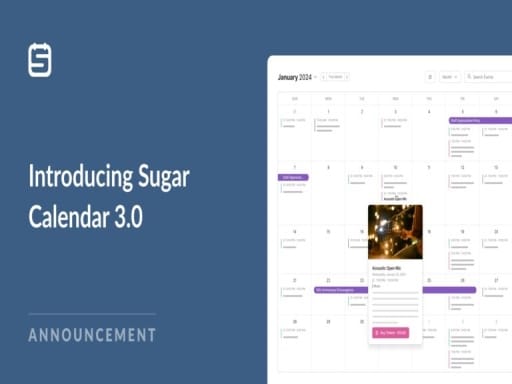 Plugin Sugar Calendar Pro Plugin Sugar Calendar Pro