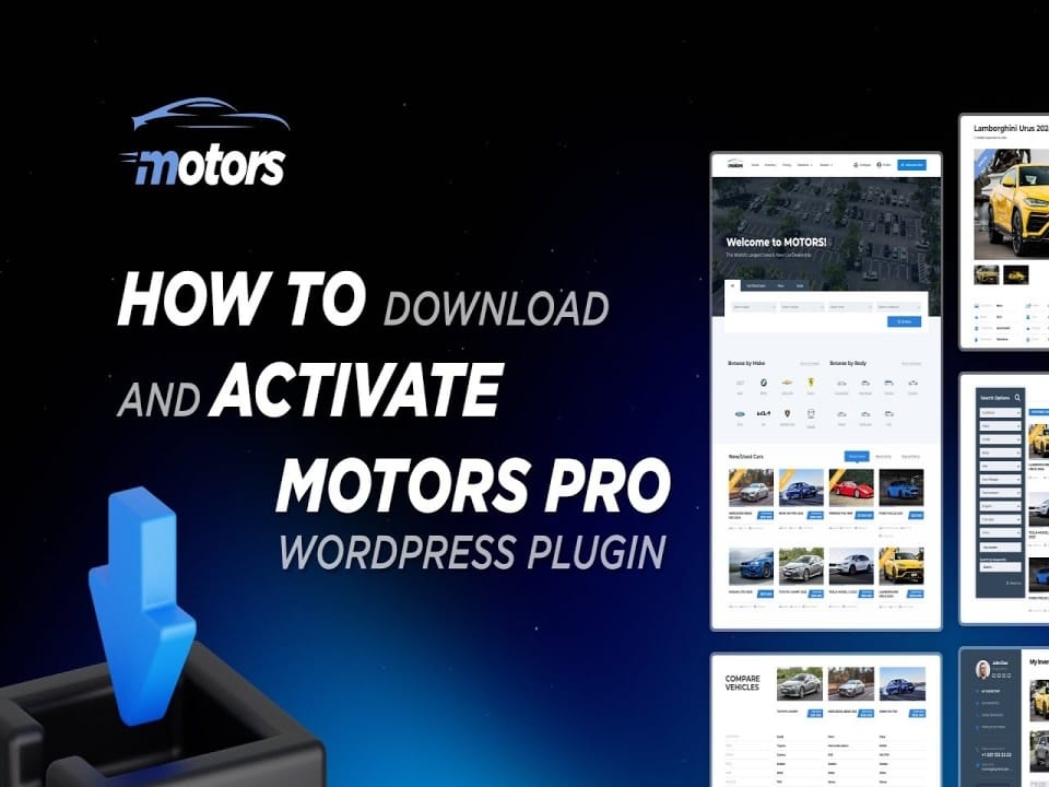 Plugin Motors Pro Car Dealer Classifieds & Listing Pro Plugin Motors Pro Car Dealer Classifieds & Listing Pro
