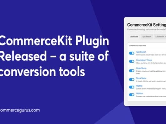 Plugin CommerceGurus CommerceKit