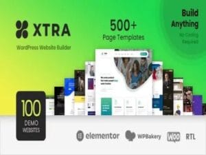 Theme Xtra Multipurpose WordPress & WooCommerce Theme + RTL