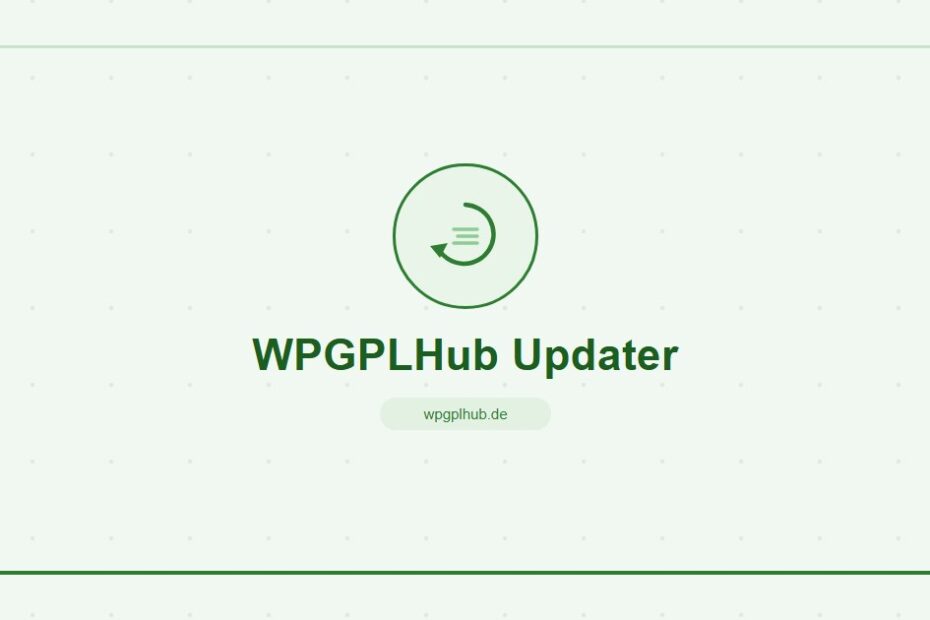 WPGPLHub Updater