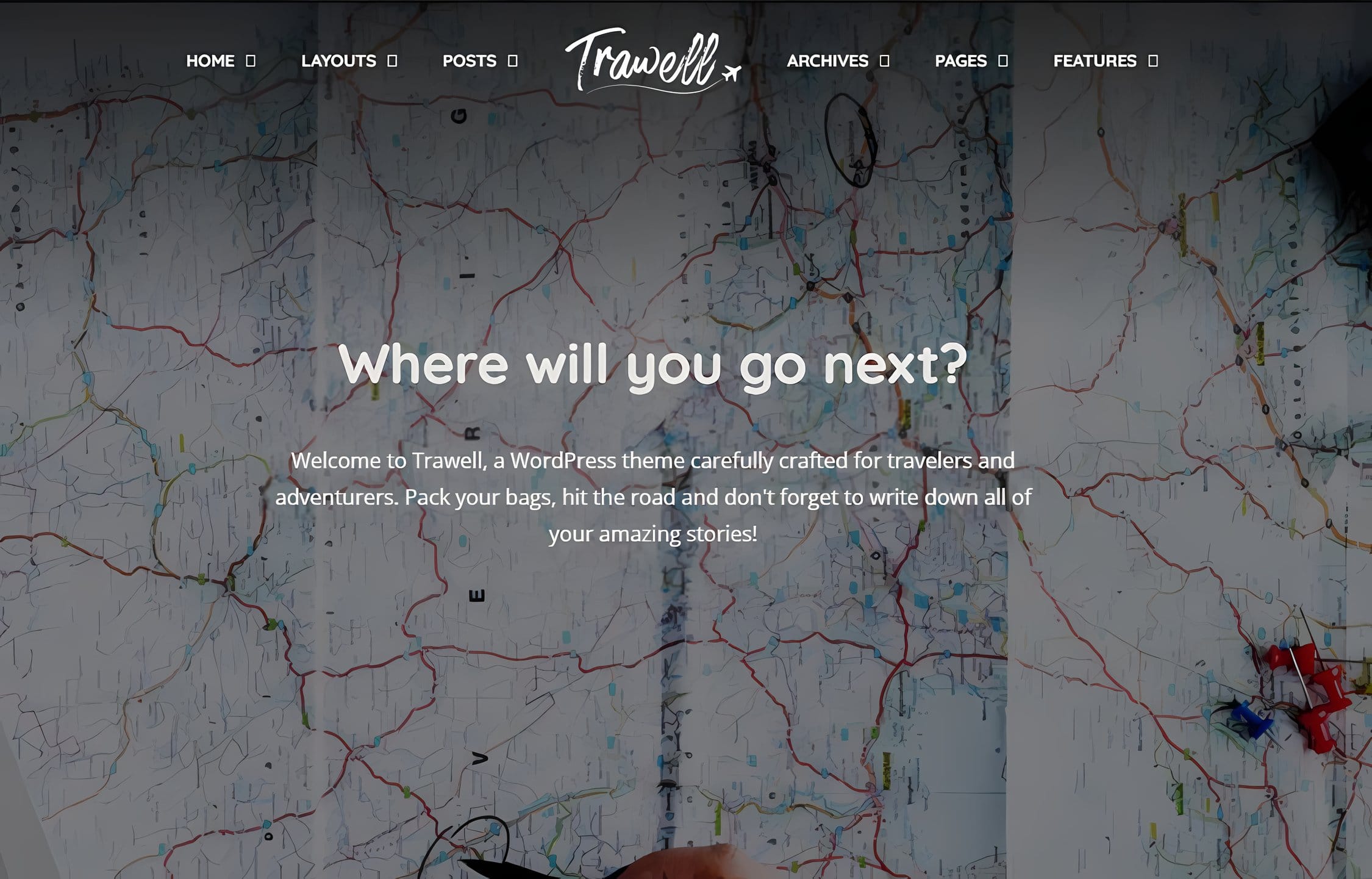 Theme Trawell – Travel Blog WordPress Theme Theme Trawell – Travel Blog WordPress Theme